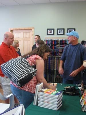 joel sigining books